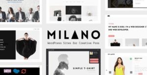 Milano Creative Minimal WP Theme