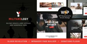 Militarology Military Service WP Theme