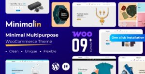 Minimalin eCommerce WooCommerce Elementor Theme