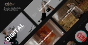 Ohixm Creative Ajax Portfolio WP Theme
