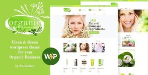 Organic Beauty Store & Natural Cosmetics WP Theme
