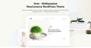 Ovez Modern Multi-Concept WooCommerce Theme