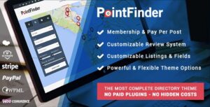 PointFinder Directory & Listing WP Theme