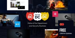 Police Department Fire & Security WP Theme