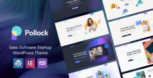 Pollock Saas Software Startup WP Theme