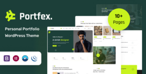 Portfex Personal Portfolio WP Theme