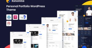 Rasalina Personal Portfolio WP Theme