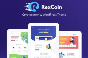 RexCoin A Multi-Purpose Cryptocurrency & Coin ICO WP Theme