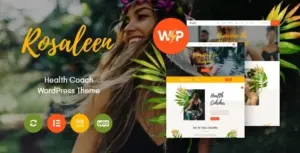 Rosaleen Health Coach, Speaker & Motivation WP Theme