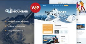 Snow Mountain Ski Resort & Snowboard School WP Theme