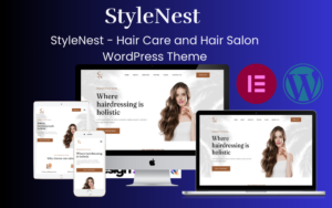 StyleNest Hair Care and Hair Salon WP Theme
