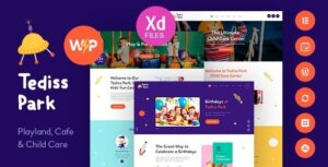 Tediss Play Area & Child Care Center WP Theme