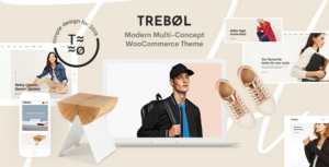 Trebol Minimal & Modern Multi-Concept WooCommerce Theme
