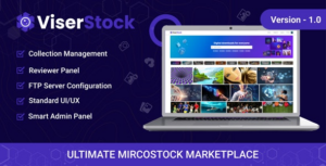 ViserStock Ultimate Microstock Marketplace