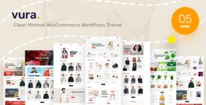 Vura Clean Minimal WooCommerce WP Theme