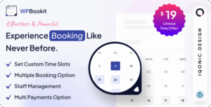 WPBookit Appointment Booking WP Plugin
