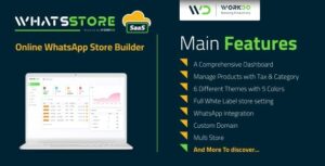 WhatsStore SaaS Online WhatsApp Store Builder