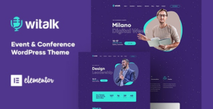WiTalk Event & Conference WP Theme