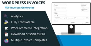 WP Invoice Generator with WooCommerce Integration and Stripe Payments