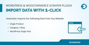 WP & WooCommerce Scraper Plugin, Import Data from Any Site