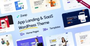 Zaap SaaS & App WP Theme