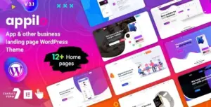 Appilo WP application landing page