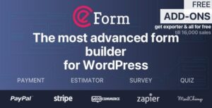 eForm Creating WP Forms + Addons