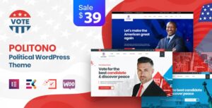 Politono Political Election Campaign WP Theme