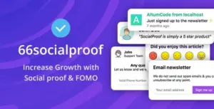 66socialproof (SocialProofo) Regular + Extended Version
