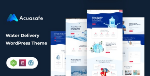 Acuasafe Drinking Water Delivery WP Theme