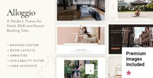 Alloggio Hotel Booking Theme