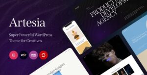 Artesia WP Theme for Creatives