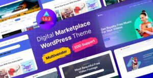 Aseet Digital Marketplace WP Theme