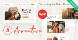 Avventure Personal Travel & Lifestyle Blog WP Theme
