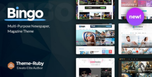 Bingo Multi-Purpose Newspaper & Magazine Theme