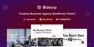 Bizkorp Creative Business Agency WP Theme