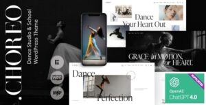 Choreo Dance Studio & School WP Theme