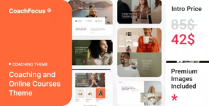 CoachFocus Coaching & Online Courses WP Theme