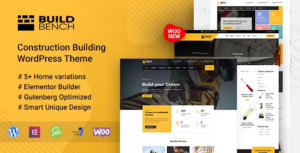 Buildbench Construction Building WP Theme