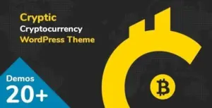 Cryptic Cryptocurrency WP Theme