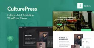 CulturePress Art & Culture WP theme