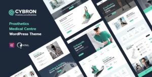 Cybron Prosthetics Medical Center WP Theme