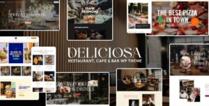 Deliciosa Restaurant, Cafe & Bar WP Theme