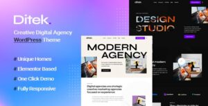 Ditek Digital Agency Creative Portfolio WP Theme