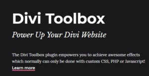 Divi Toolbox Powerful Tools to Customize the Divi Theme