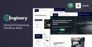 Enginery Industrial & Engineering WP Theme