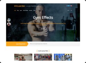 FitClub Pro Fitness WP Theme