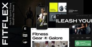 FitFlex Gym & Sports Store WP Theme