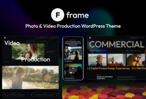 Frame Photo & Video WP Theme + AI