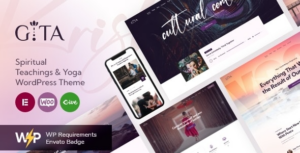 Gita Spiritual Teachings & Yoga WP Theme